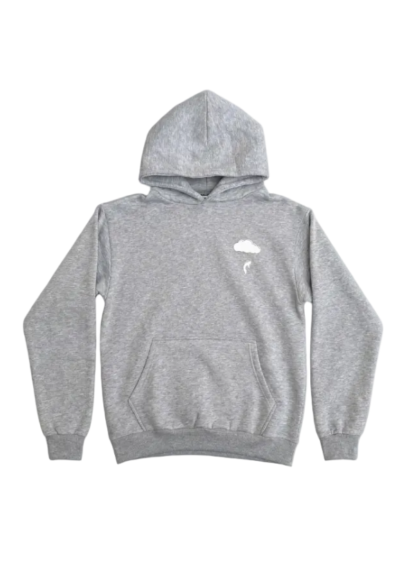 W2H LOGO HOODIE GREY