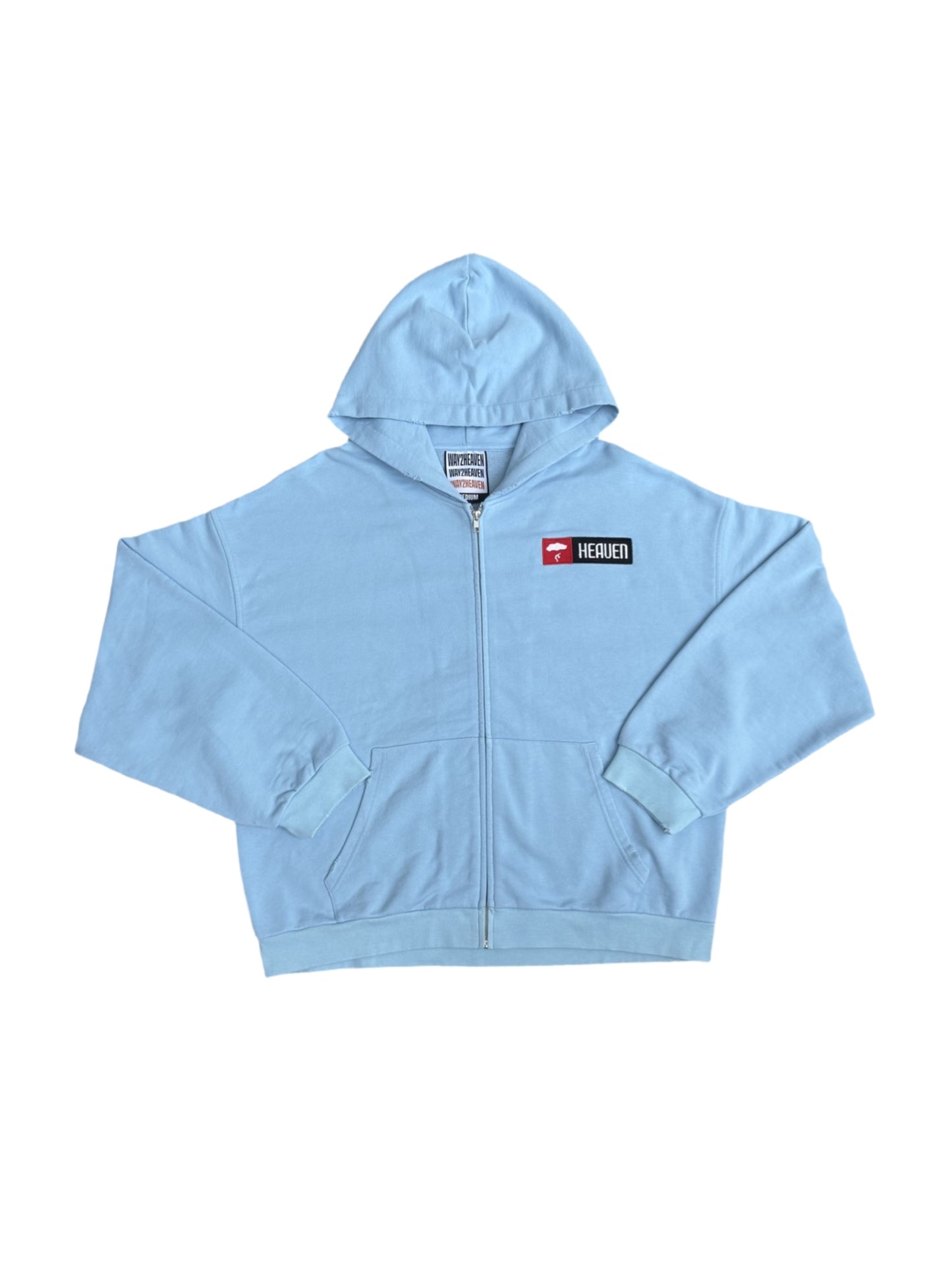W2H CLOUD BLUE ZIPPER