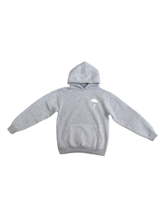 W2H LOGO HOODIE GREY