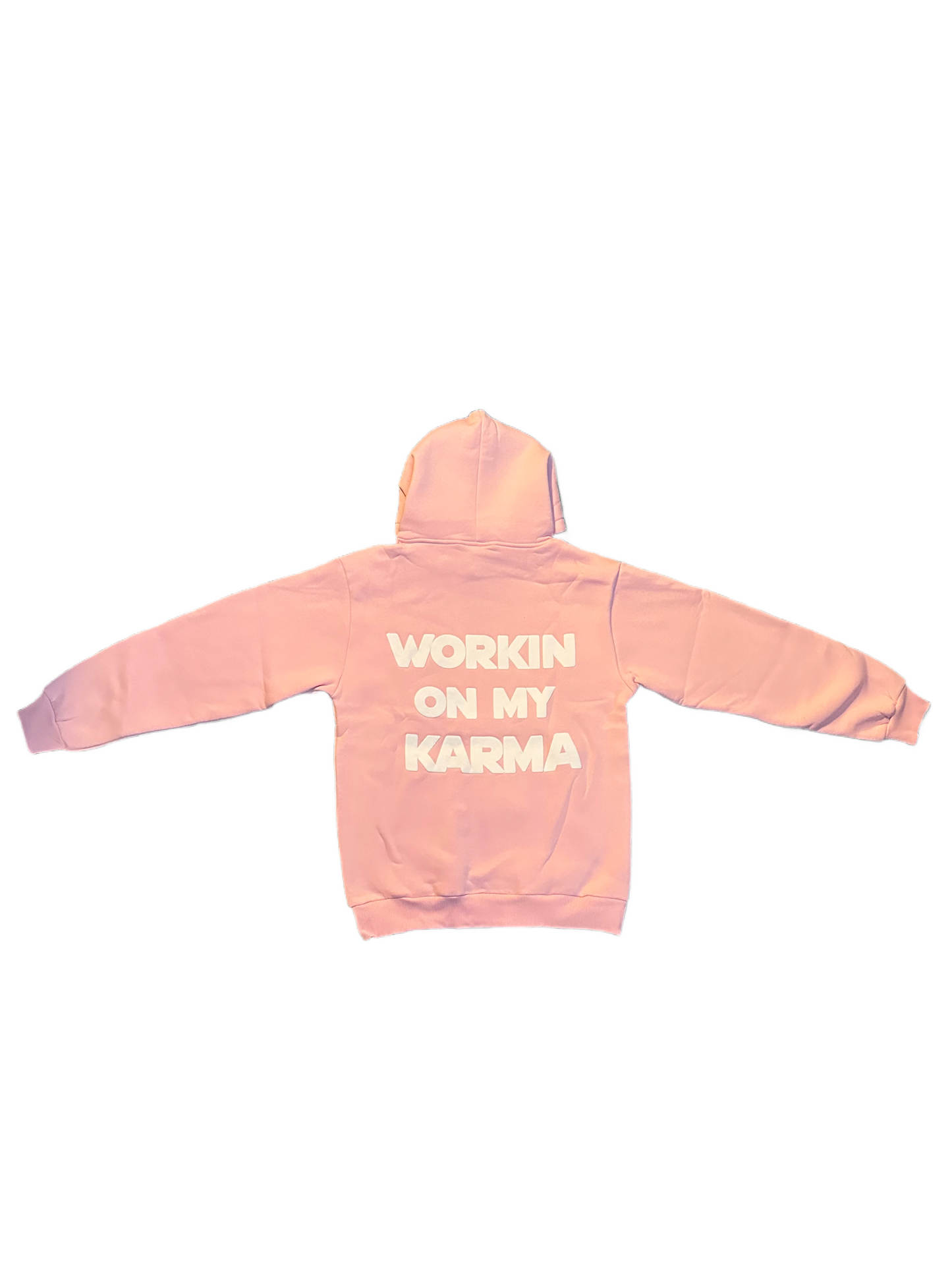 WORKIN ON MY KARMA HOODIE