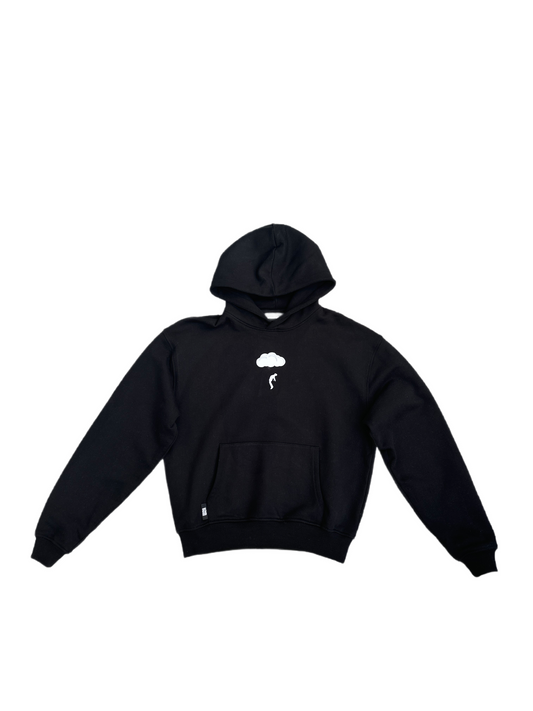 W2H BLACK HOODIE