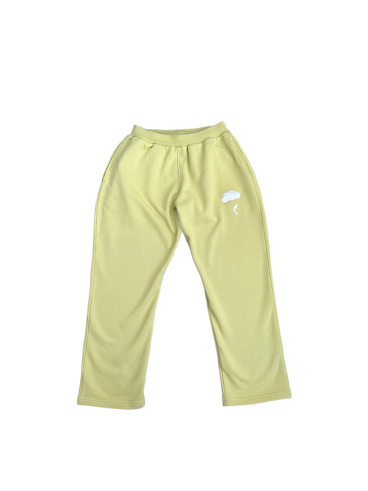 W2H LIME SWEATPANTS